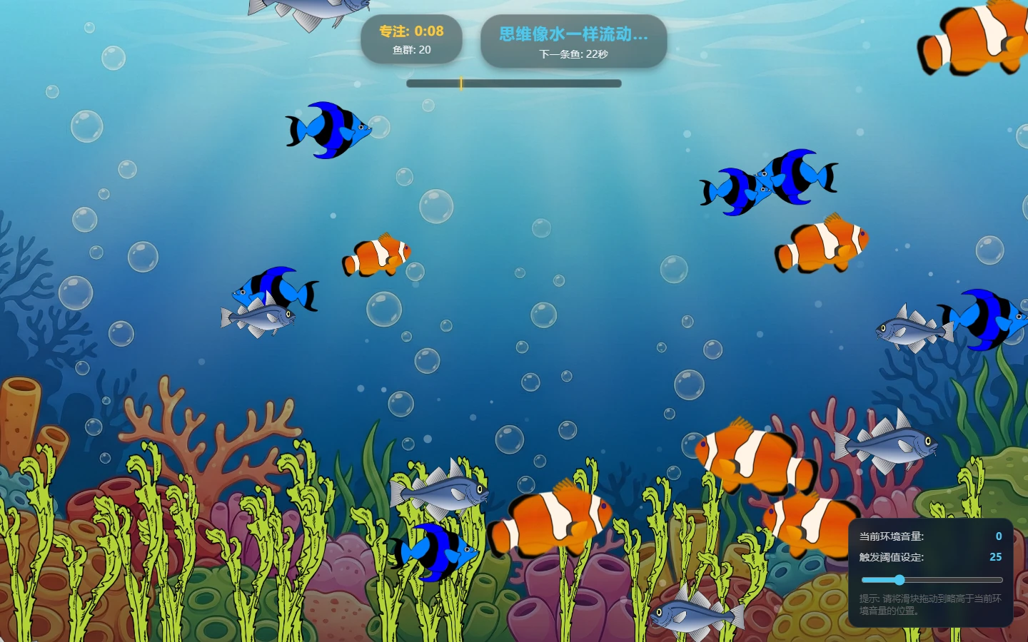 从旧 ZIP 原样恢复并直接运行的 Electronic Fish V1
